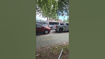 NYPD Transit Anti Terrorism Unit Passing By On Ocean Parkway In Flatbush, Brooklyn, New York City