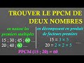 3e Trouver le Plus Petit Commun Multiple (PPCM) de deux nombres