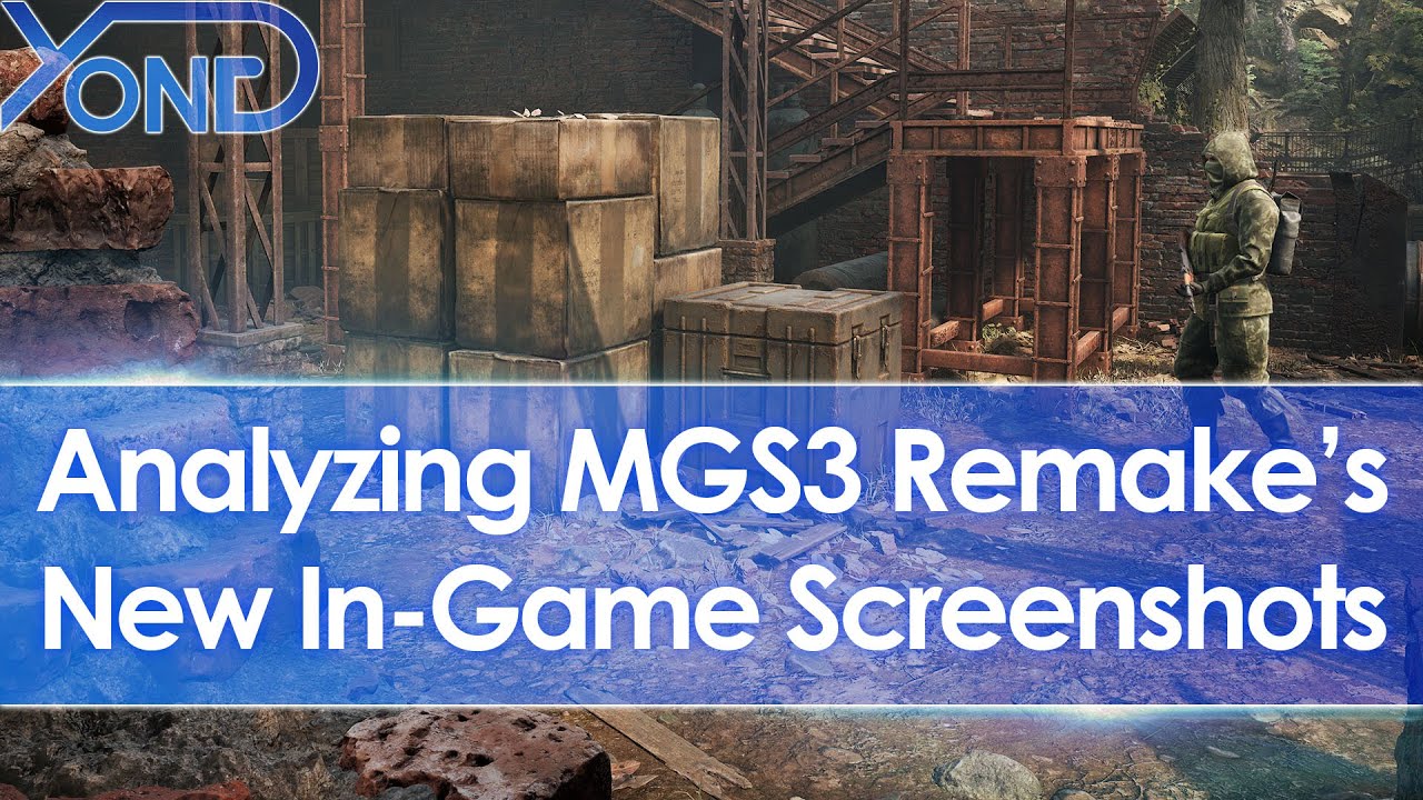 Analyzing MGS3 Remake’s New InGame Screenshots And Reveal Trailer