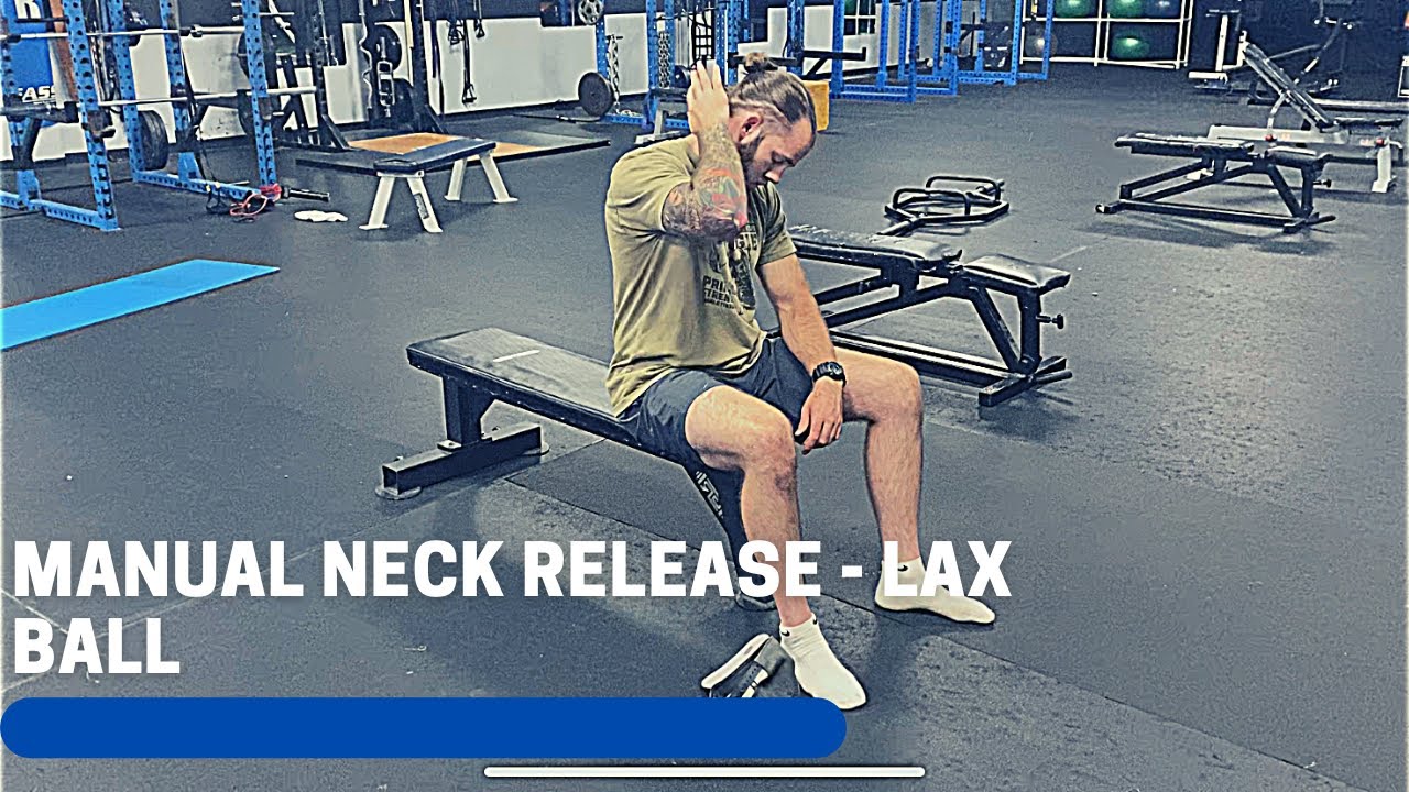 Lacrosse Ball Neck, Trap Release l Self Massage l YouTube