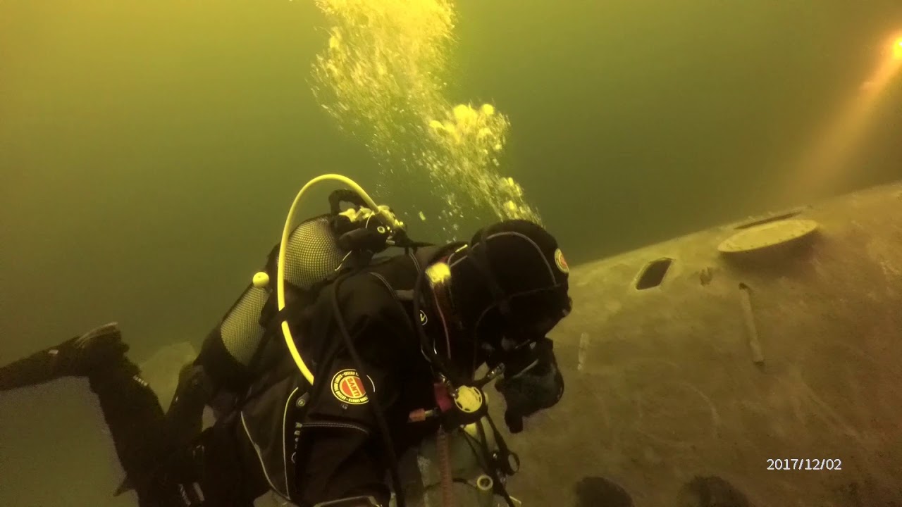 Zakrzówek Nurkowanie 01.12.2017 Nocne, duże szczupaki, karpie