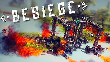 [Besiege] One Machine to Clear all the Levels