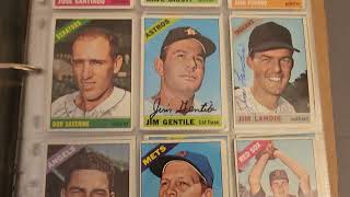 1966 Topps Baseball TTM autographed set. Episode 10
