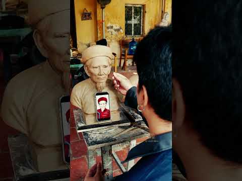Tượng truyền thần – giữ lại một dáng hình, cũng là giữ lại một phần thương nhớ của gia đình.