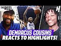 DEMARCUS COUSINS REACTS TO DEMARCUS COUSINS HIGHLIGHTS! | THE REEL S2 WITH @KOT4Q