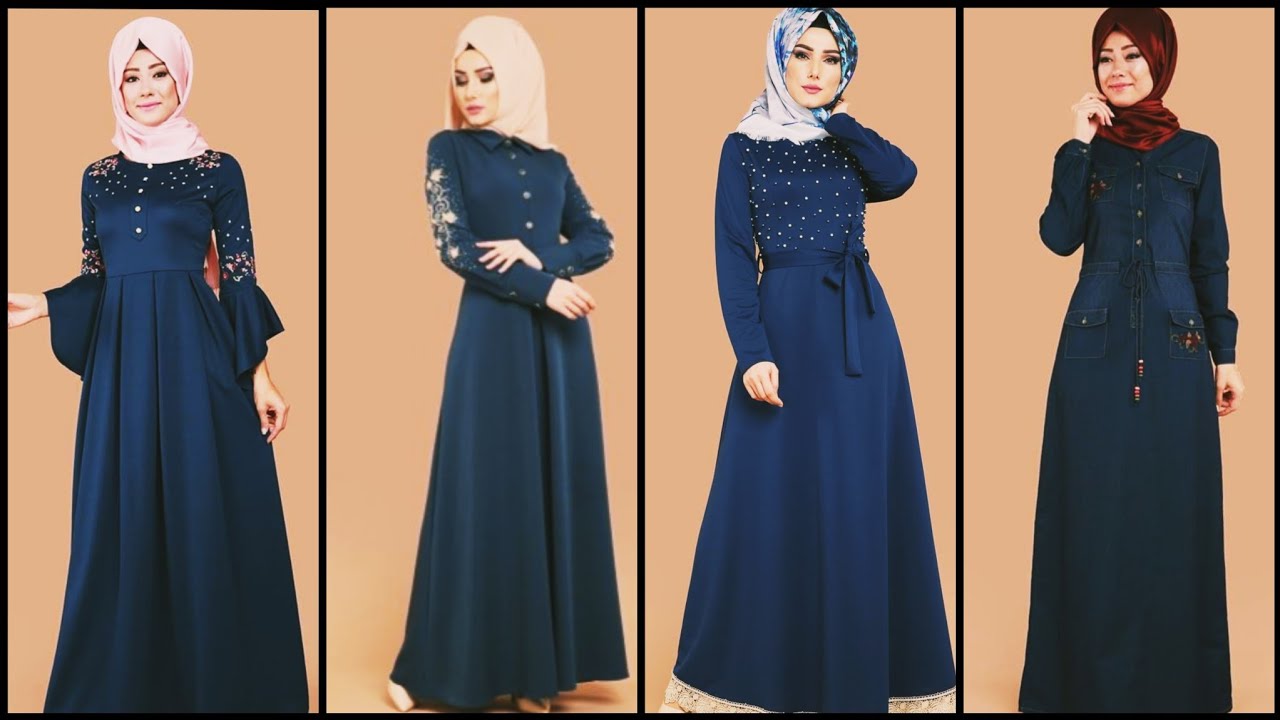 Dubai Style Abaya Dress/Printed and Embroidered Long Gowns/Long Abaya dresses with Hijab