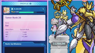 Tamer Rank 20 😊 🎊 Loving Mage Skill Crit Build. Digimon Up 