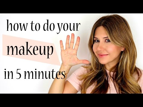 How to do your MAKEUP in 5 MINUTES