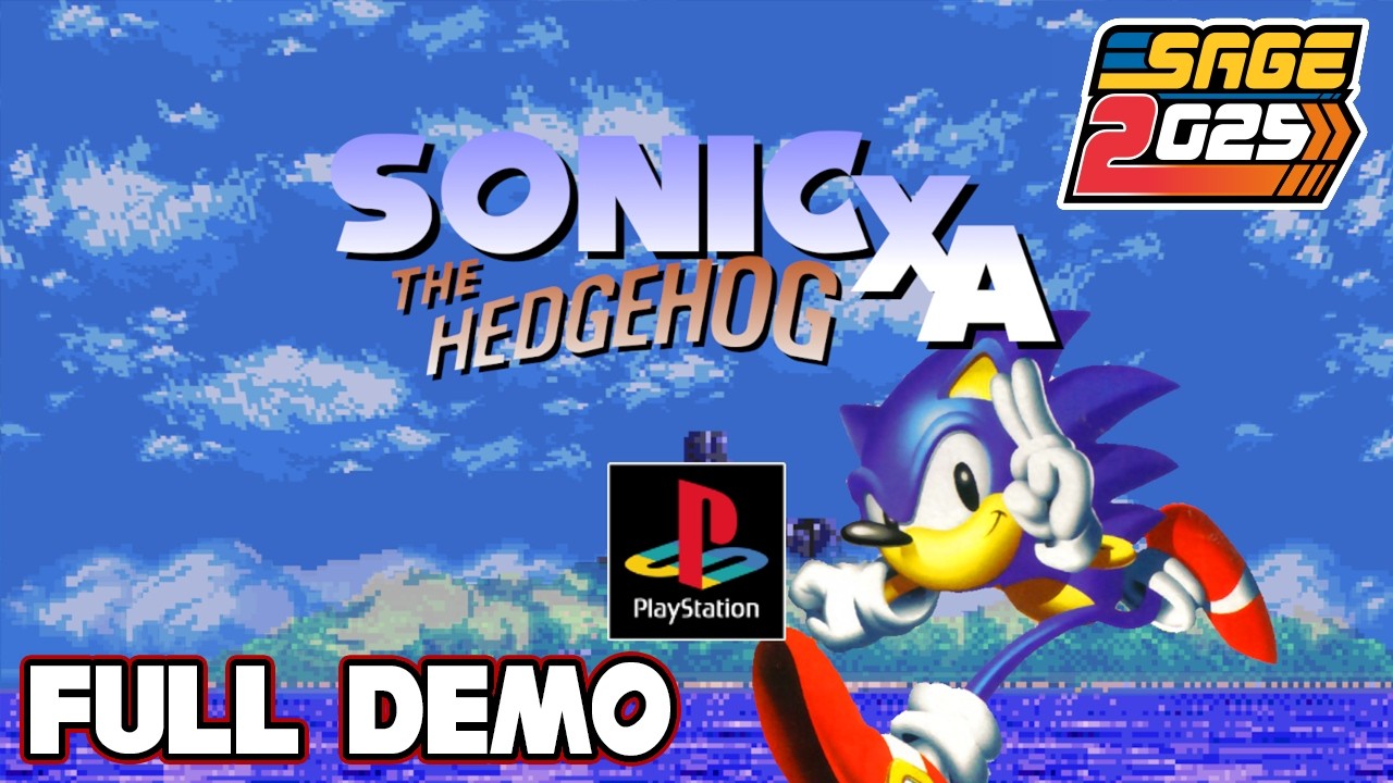 Sonic XA - SAGE 2025 Demo Playthrough