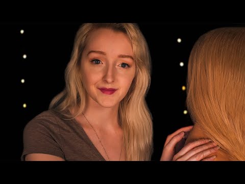 ASMR Back Massage, Scratching & Hair Play