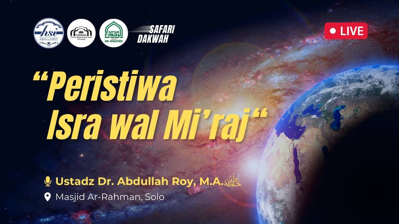 ⁣Peristiwa Isra Wal Mi'raj - Masjid Ar Rahman Serengen Solo