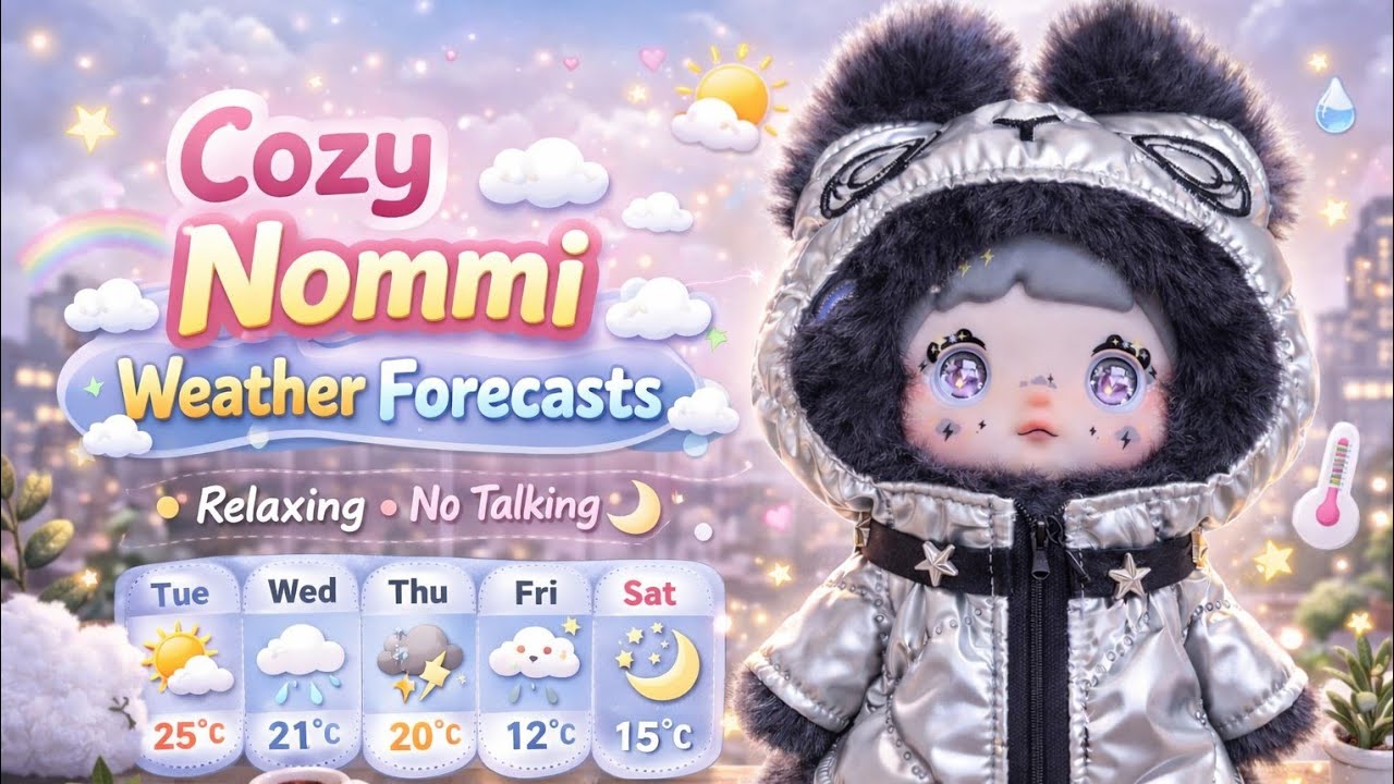 Cozy Nommi Weather forecasts 😍😍🥰 Link in Description👇👇