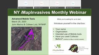 iMap Mobile Advanced (iMMA) - Advanced Mobile Tools for NY iMapInvasives