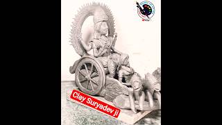 Suryadev Murti Banane ka Easy Tarika | Clay Art Tutorial #shorts #viral #trending