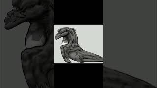 Ocean dwelling kaiju design #timelapseart #creaturedesign #monster #worldbuilding #artist