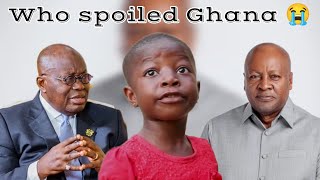 If Ghana was a mat na who used urine to spo!l um ? NPP Or NDC Who  Spoil£d Ghana ? 😭😭😭