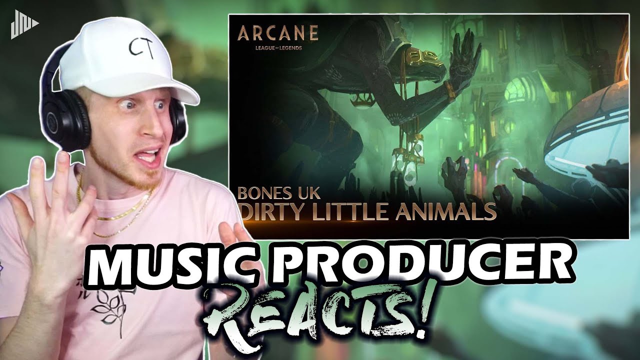 Music Producer Reacts to Bones UK - Dirty Little Animals | Arcane League of Legends
