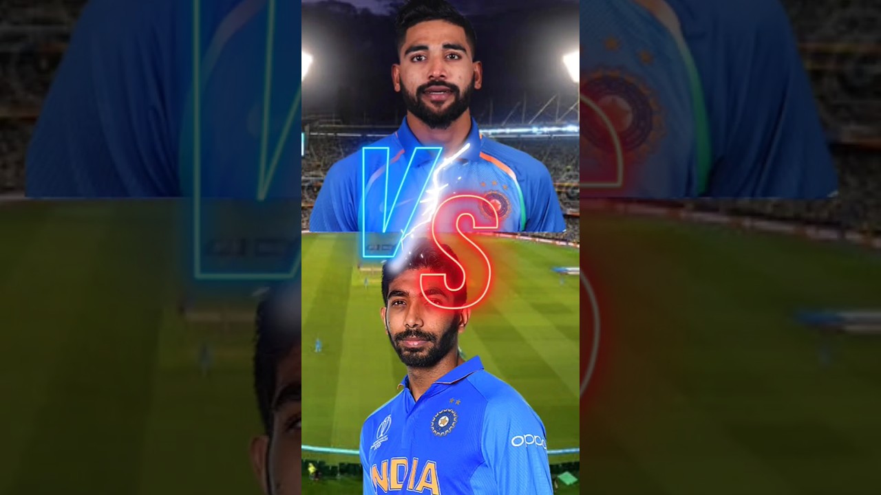 Jasprit Bumrah Vs Mohammad Siraj In RC22 Game