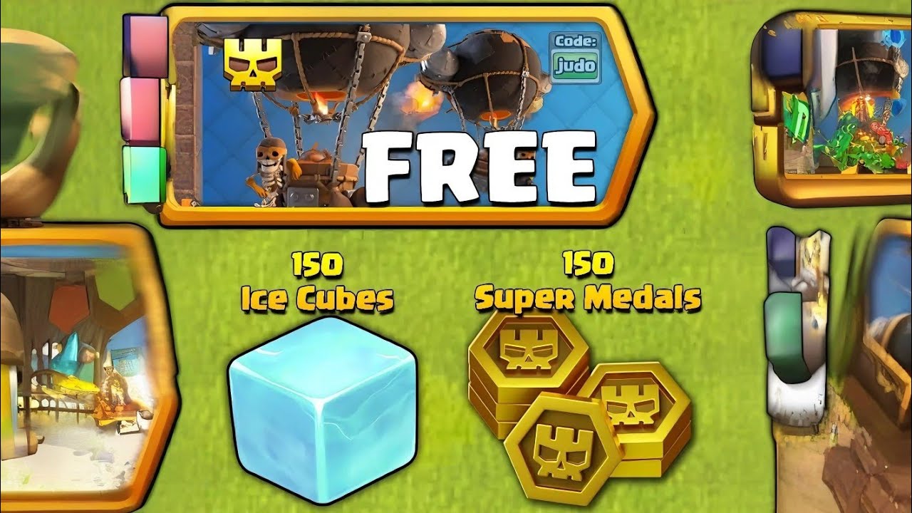 Get Free 150 Super Medals and Ice Cubes in Rocket Balloon Spotlight Event (Clash of Clans)