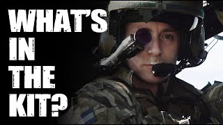 What’s in the kit of a  British Apache pilot?