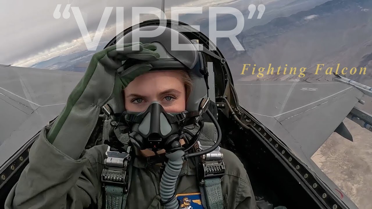 Female F 16D fighter pilot makes emergency takeoff into Middle East war zone