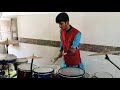 Drum solo  saurabh gadhavi  diffrently abled artist