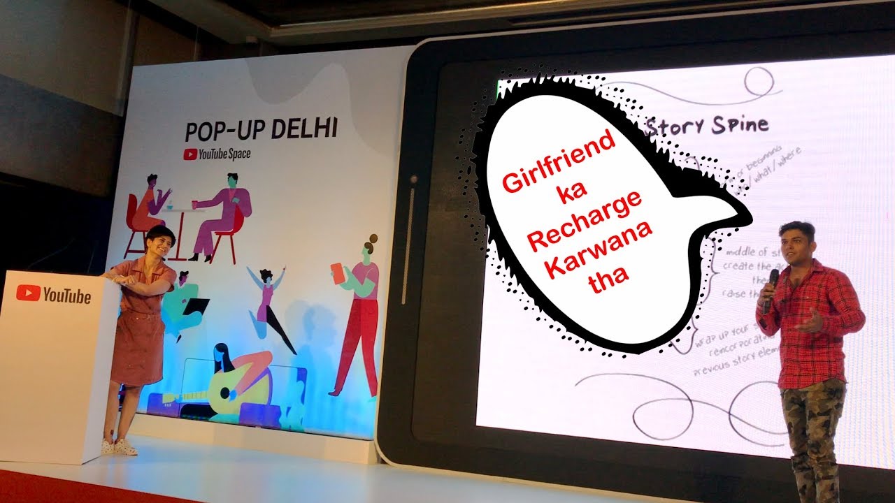 Stand-up comedian  - Neeti Palta | YouTube Space Pop - Up Delhi