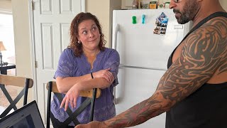 Larry catches Bethany looking at the mugshot of Sharra’s Mom in Gwinnett Jail 