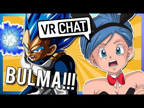 VEGETA CATCHES BULMA CHEATING - Voice Actors Play VRChat