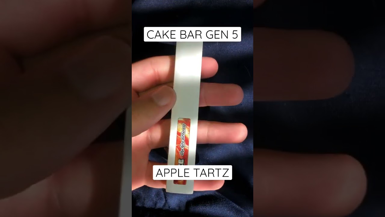 CAKEBAR DISPOSABLE (APPLE TARTZ)