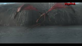 Полёт на драконах Деймон и Лейна летят на драконах Караксес и Вхагар в Эссос Дом Дракона