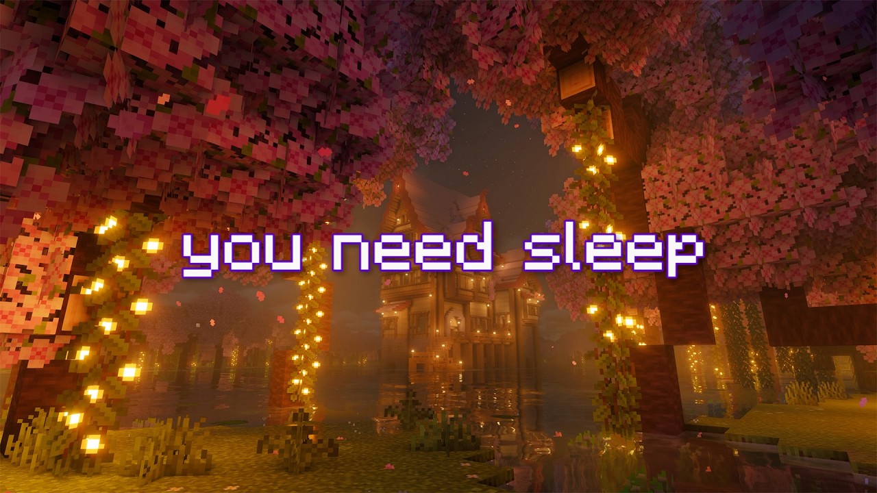 it’s late, go to sleep… (C418 music & night rain)