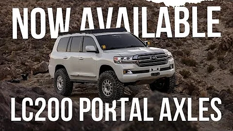 74W Portal Axles | LC200, LX570, 2G TUNDRA