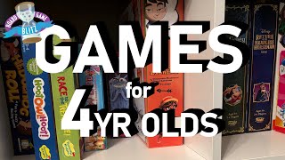 Board games to play with your 4-year old