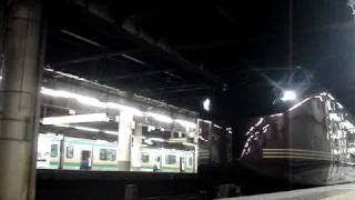E655系 回送 回9104M - 発車シーン