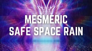 MESMERIC SAFE SPACE RAIN | 12 Hours | Captivate and Calm Your Mind | No Midway Ads | Black Screen
