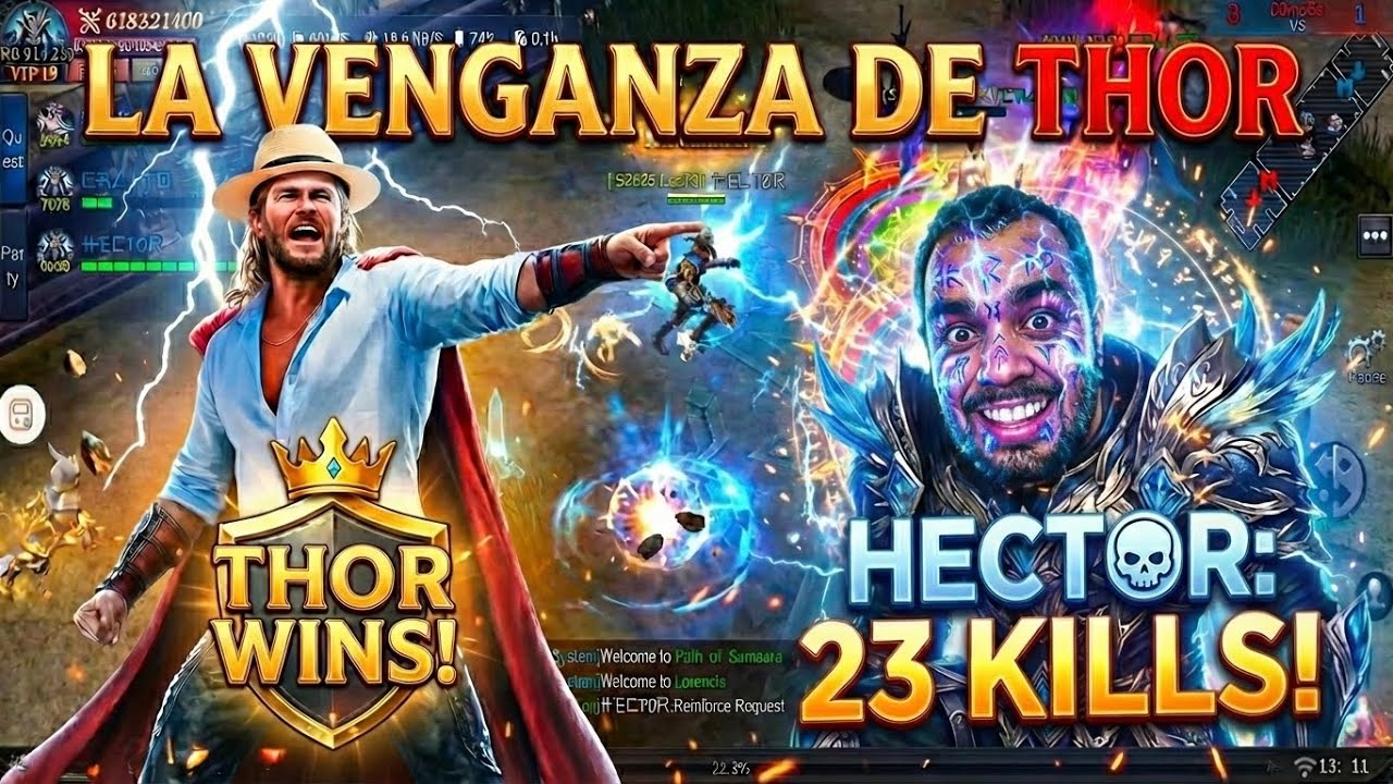 LA VENGANZA DE THOR - [ 3 VS 3 ] Blood Steal: Veil War - MU Online