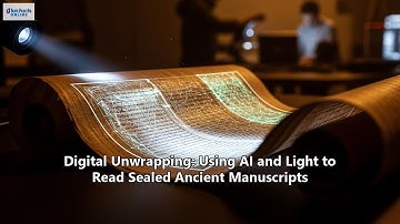 Digital Unwrapping: Using AI and Light to Read Sealed Ancient Manuscripts