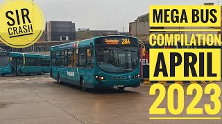 MEGA COMPILATION! Buses in Teesside APRIL 2023 SIR CRASH