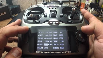 RadioLink AT9 Stick Calibration