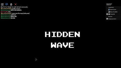 TDS Hidden Wave Testing (Before red glitchy text)