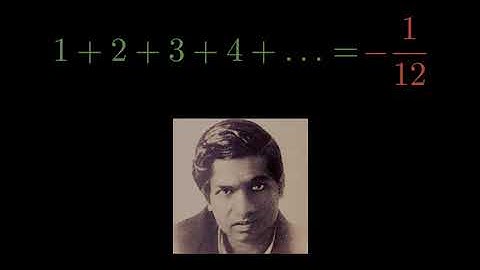 As simple as 1,2,3 - part 1 : Why is 1+2+3+... equal to -1/12?