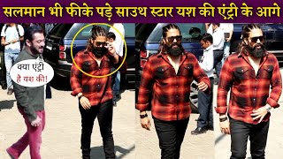 Rocking Star YASH Surprised to Fans by His New Look KGF 3 At Mumbai Airport After Long Time