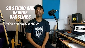 20 Studio One Reggae Bassline Medley