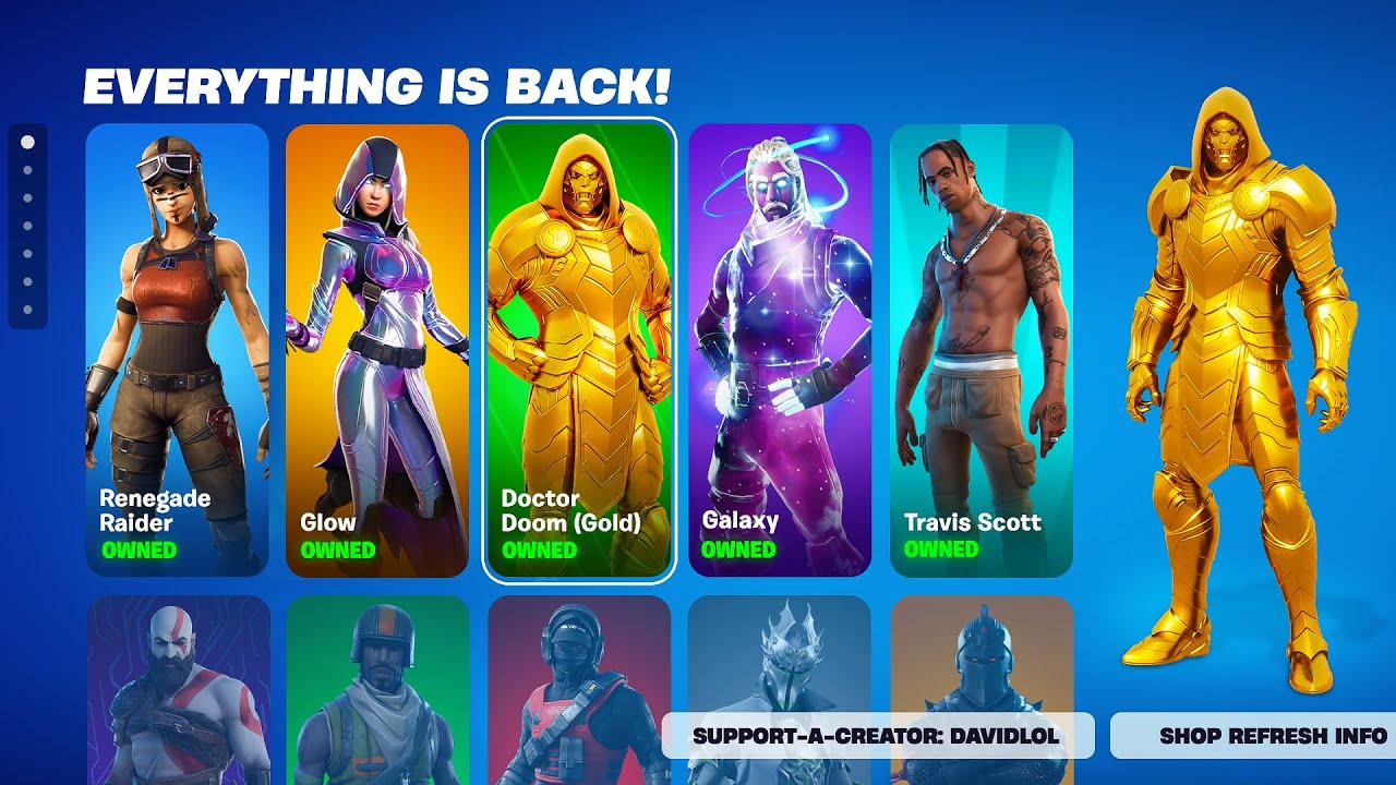 EVERYTHING RETURNING in Fortnite!