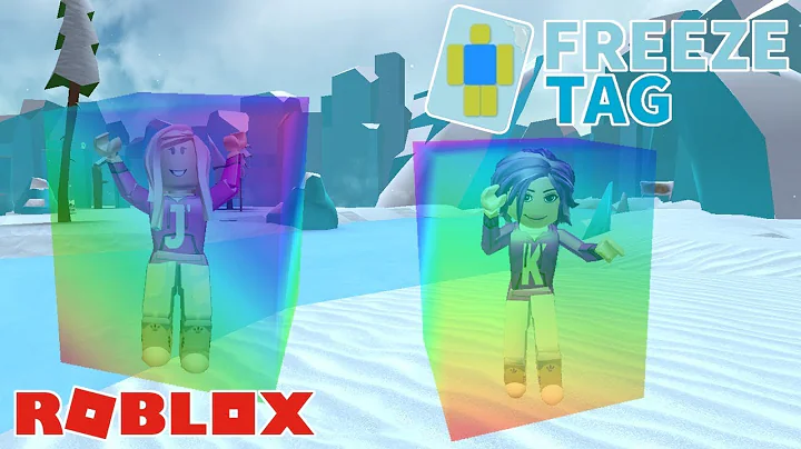 FROZEN IN RAINBOW ICE!  / Roblox: Freeze Tag