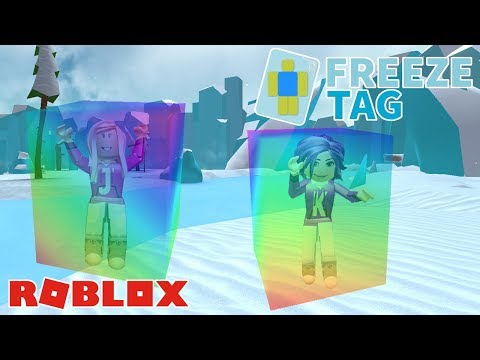 FROZEN IN RAINBOW ICE! ❄ / Roblox: Freeze Tag