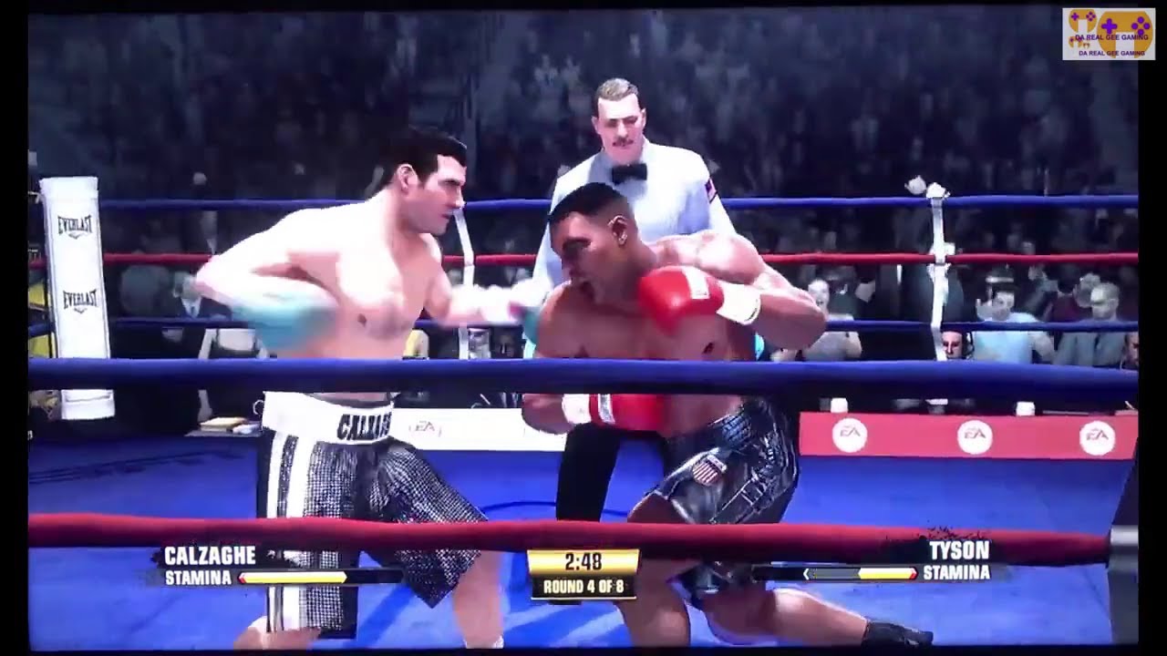 [Чемпион Fight Night от EA] [Величайшие бои бокса всех времен] Джо Кальзаге против Майка Тайсона 5