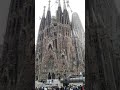 Sagrada familia á barcelone