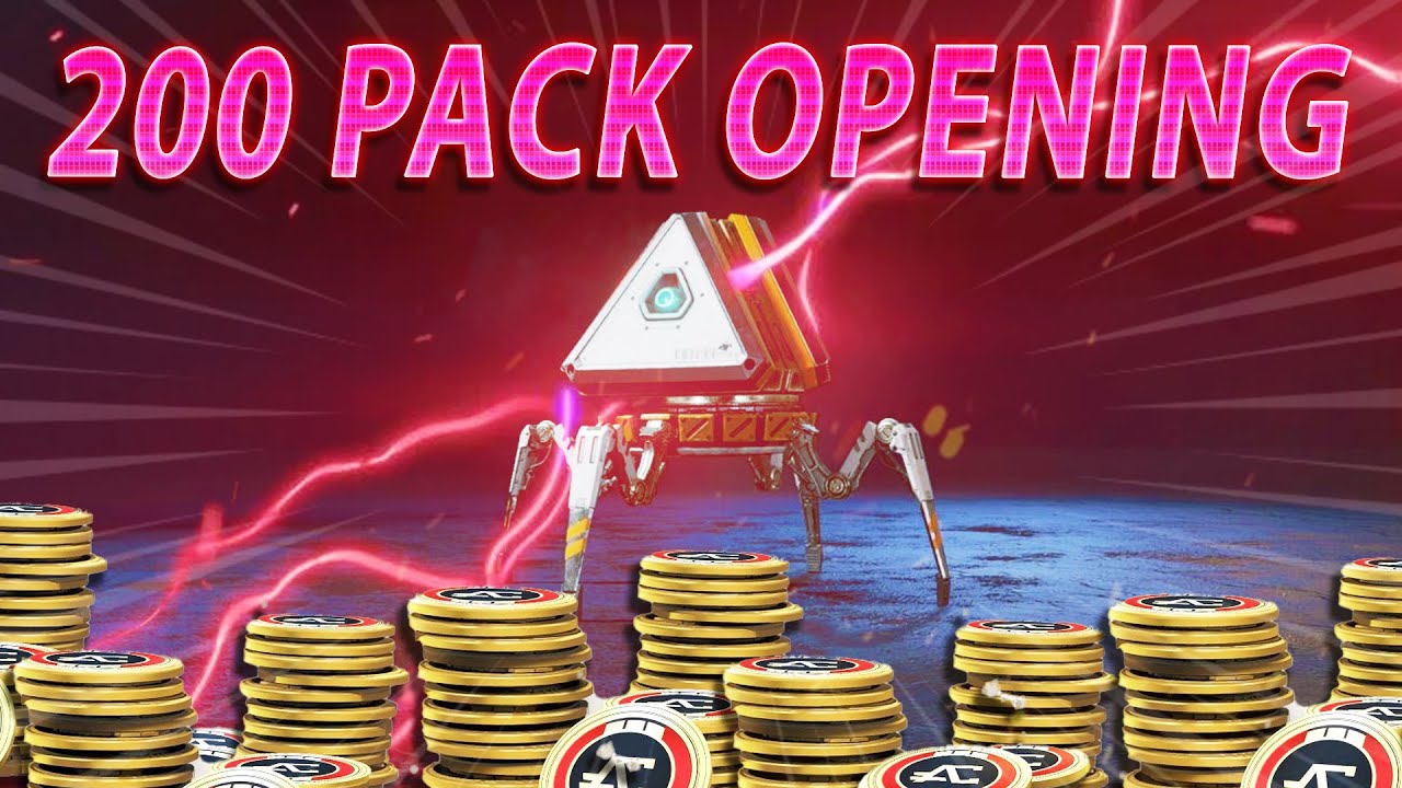 I OPENED 200 PACKS ON APEX LEGENDS HERES WHAT HAPPENED